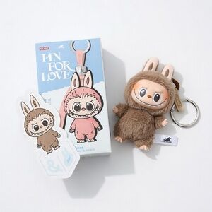 Confirmed pin for love Plush Keychain “&”